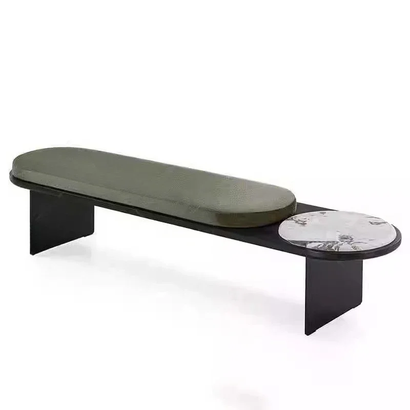 

AASimple and modern solid wood bench, shoe changing stool at home door