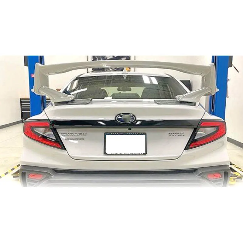 

For Subaru VBH WRX carbon fiber modification original trunk cover logo rear wing