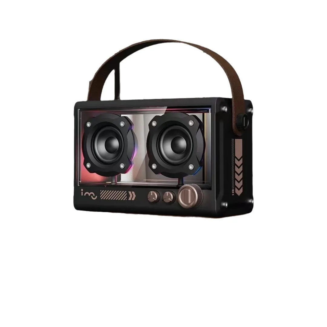 

2024 New Obsidian Bt Speaker Computer Audio Speaker Home Desktop Computer Laptop Gaming Speaker