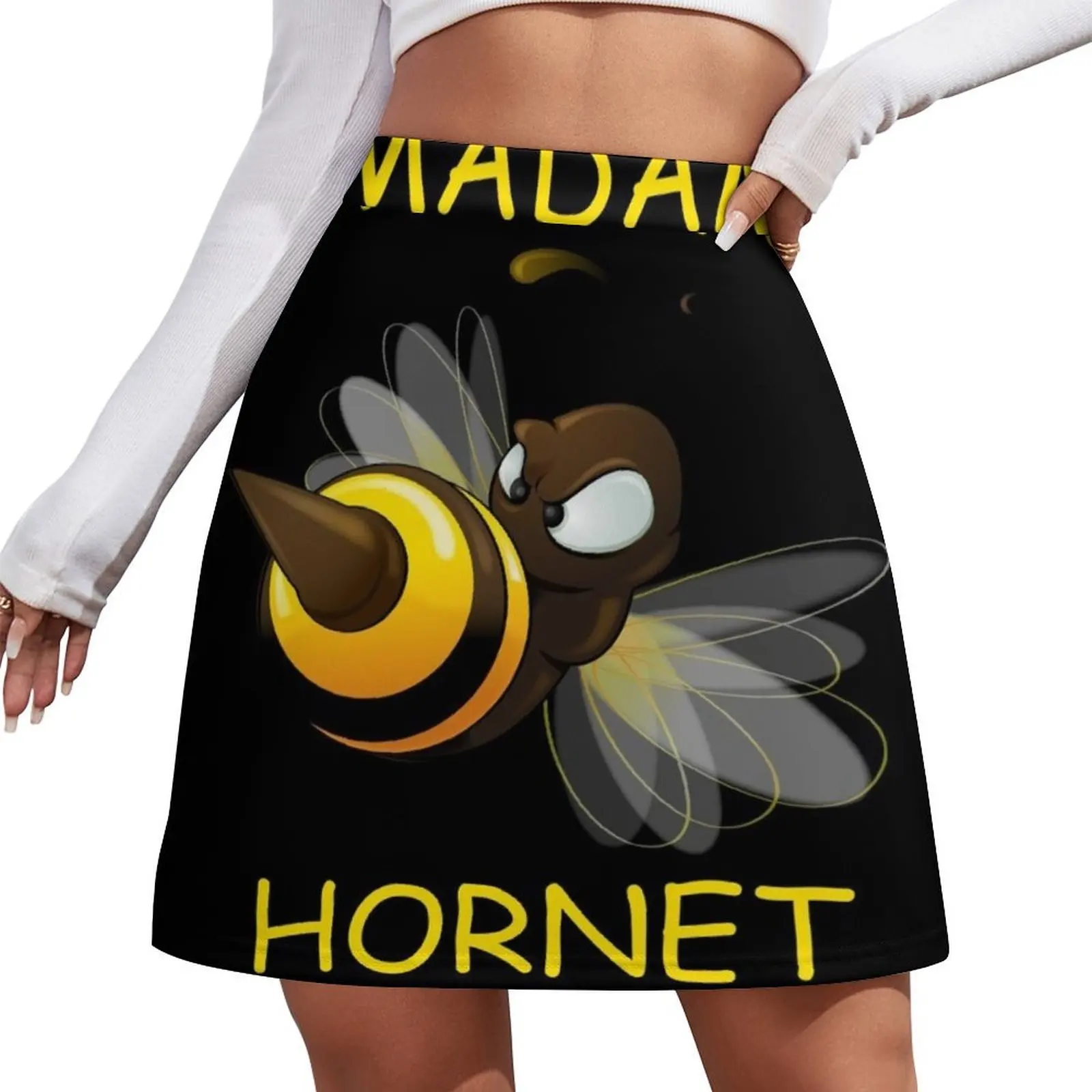 

Madam Hornet Mini Skirt japanese kawaii clothes elegant dresses for women Woman clothing Mini Skirt