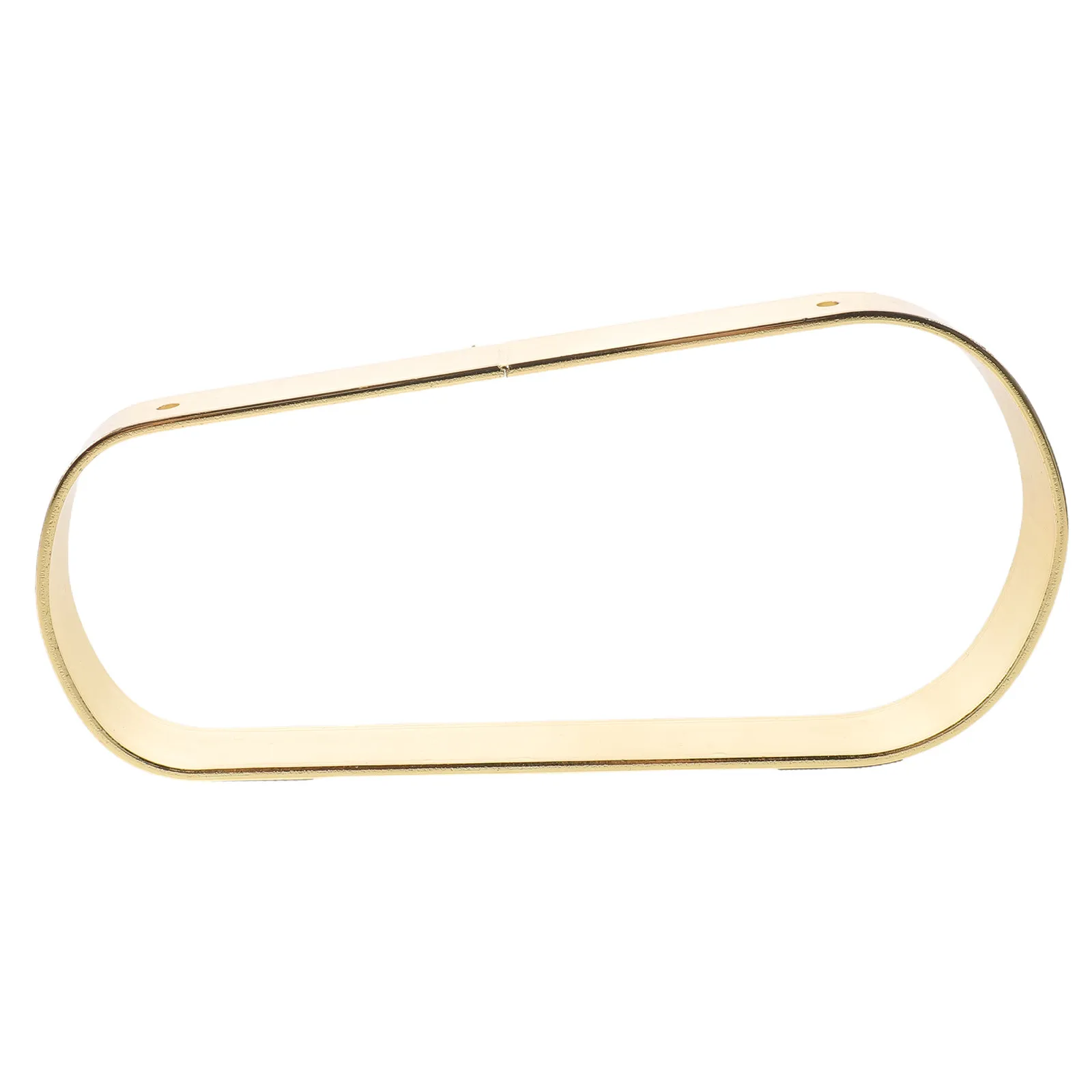 Gold Nail Arm Rest Stand Thickened Iron Oval Frame Manicure Table Legs Nail Technician Armrest for Salon DIY Metal Support Feet