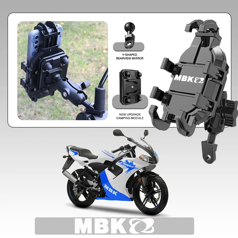 

High-Grade Mobile Phone Holder GPS Stand Bracket Motorcycle Accessories For MBK Booster 50CC Spirit Nitro 50 50CC Stunt Cityline