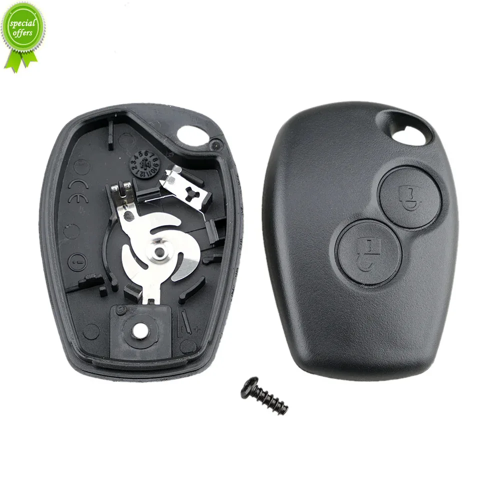 

2021 New Car Key Case Without Blade 2 Buttons Car Key Shell Remote Fob Cover Case ForRenault Dacia Modus Clio 3 Twingo Kangoo 2