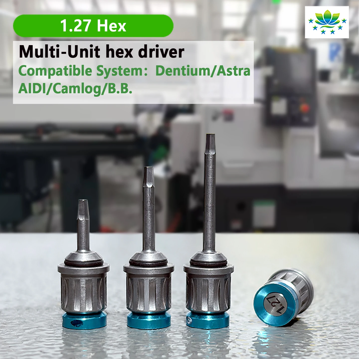 For Dentium 1.27 Hex Hand Driver with Torque Wrench OEM Surgical Prosthesis Tool for Implant Fixation & Removal Factory direct