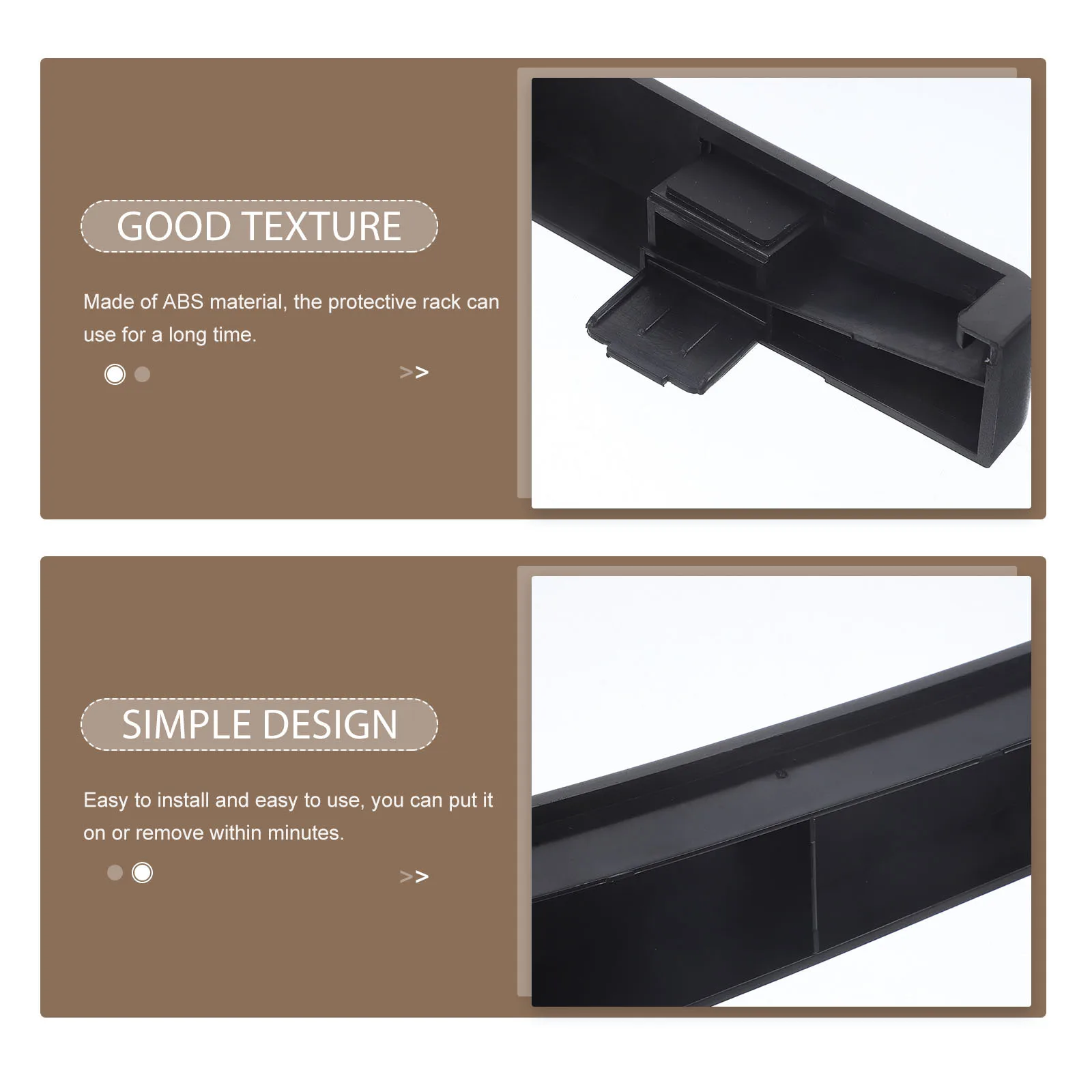 

Game Console Stand Horizontal ABS Material Smooth Matte Texture Replacement Rack Easy Install Game Console Base for Desk