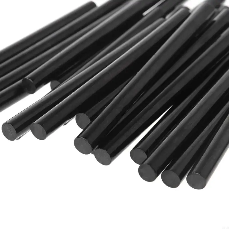 A2UD 25pcs Hot Hot Glet Galt Stice Negro Adhesivo alto para herramientas reparación juguetes artesanías bricolaje