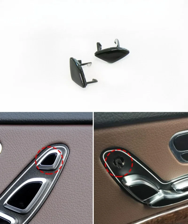 Suitable for 14-20  Mercedes Benz S-Class S320 350 400 500 Seat Headrest Switch Adjustment Button Cover for Maybach