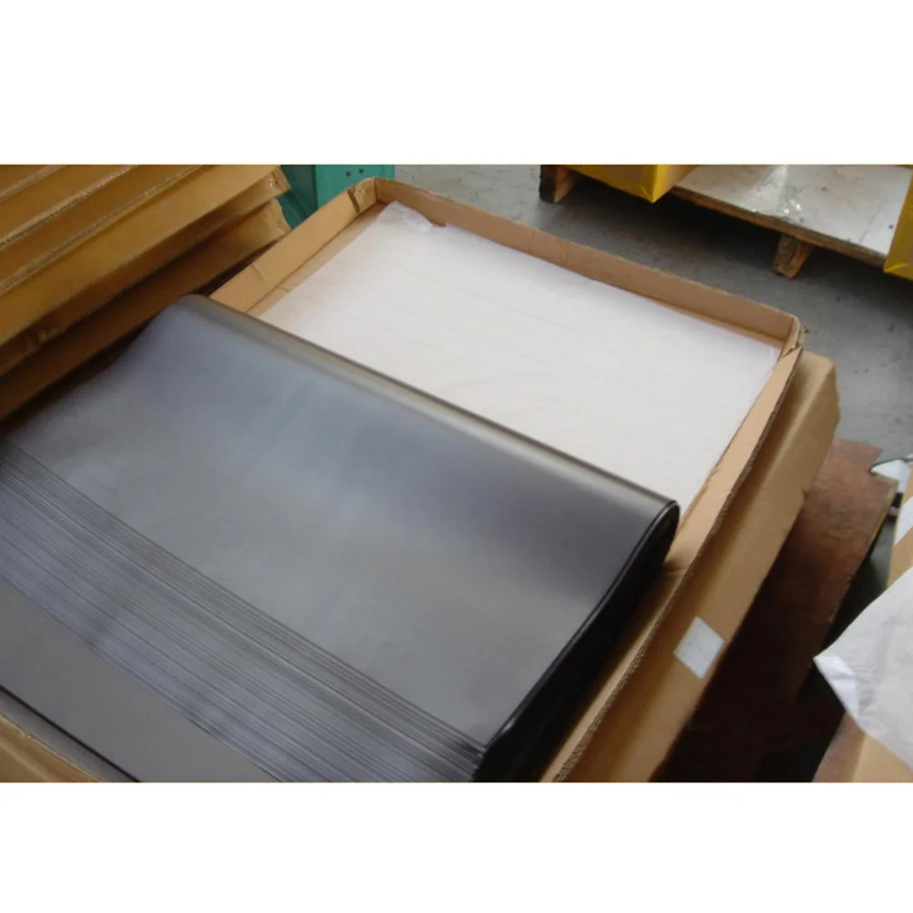 5개 자석 고무 시트 DIY 자석 재료 접착 블랙 유연 스트립 냉장고 자동차 장식용