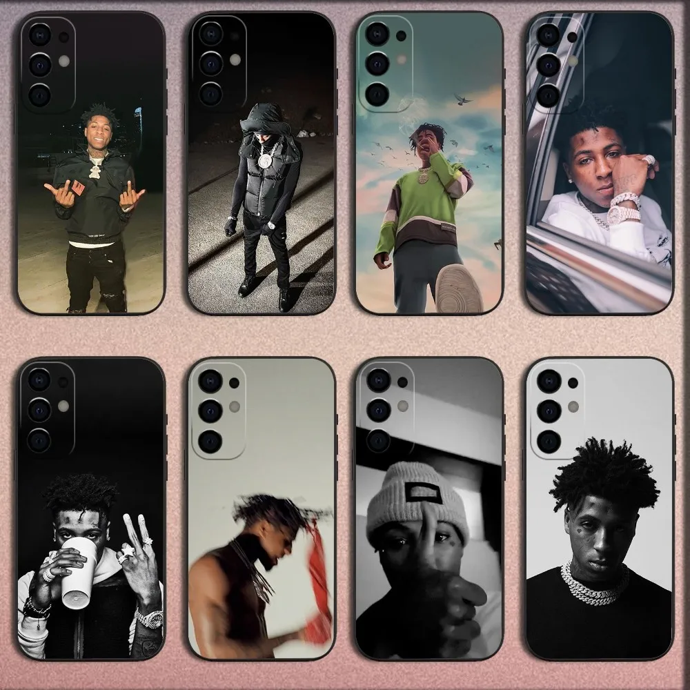 Rapper Y-YoungBoy Phone Case For Samsung S25,S24,S21,S22,S23,S30,Ultra,S20,Plus,Fe,Lite,Note,10,9,5G Black Soft Cover