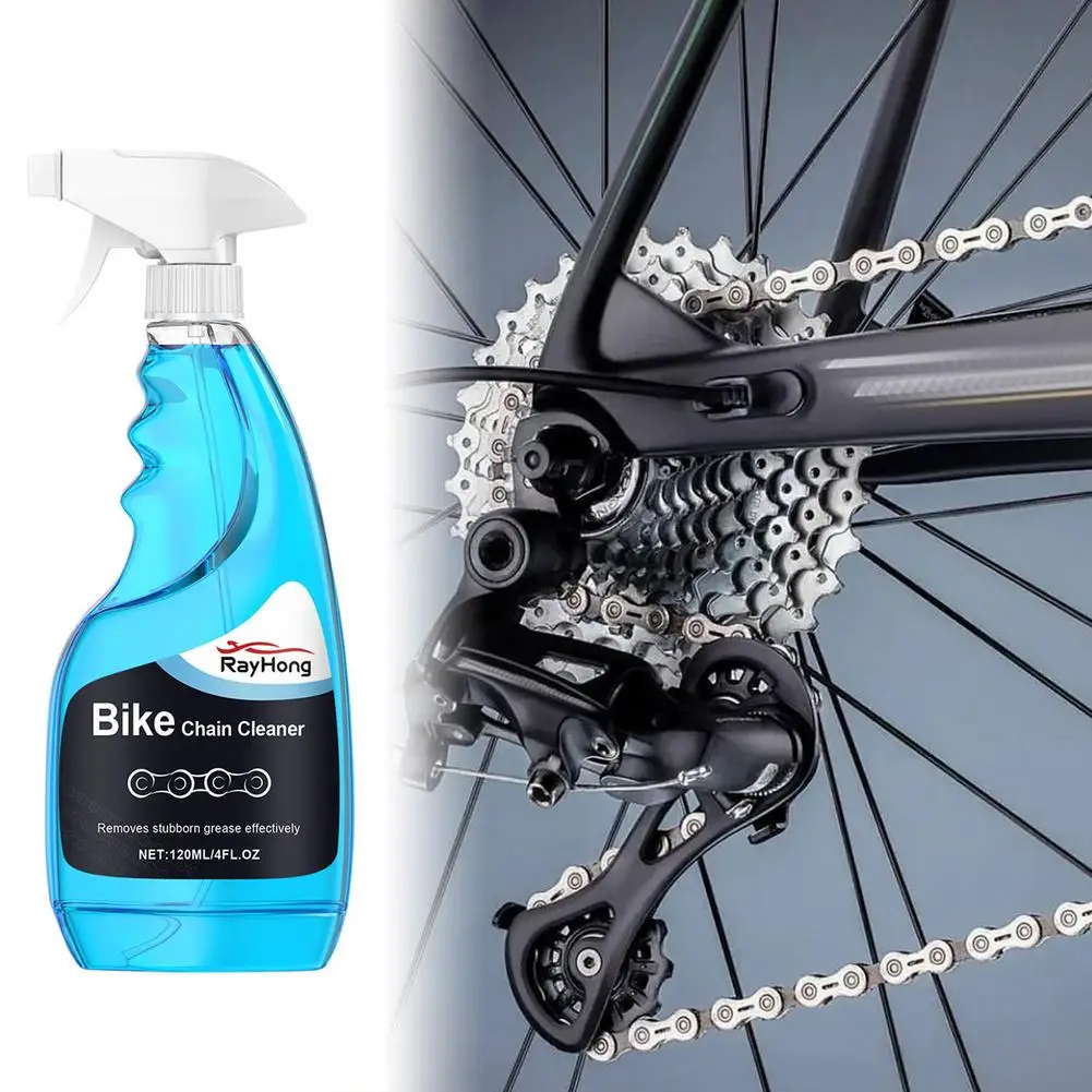 Image of 120ml Fahrrad-Antriebsstrang-Reiniger Fahrradketten-Reinigungsflüssigkeit Effektiver Rostentferner