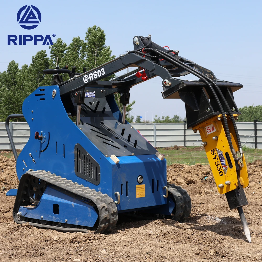 CE Certification Electric Sliding Loaders China Skidsteer Supplier Tracked Small Skid Steer Loader for Sale