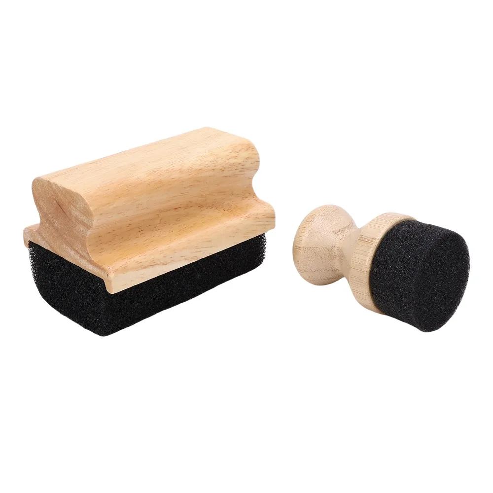 Non Slip Wood Color Oil Wax Applicator Wood Sponge Pads Cutting Board Applicator Wood Applicator Sponge Wood Care
