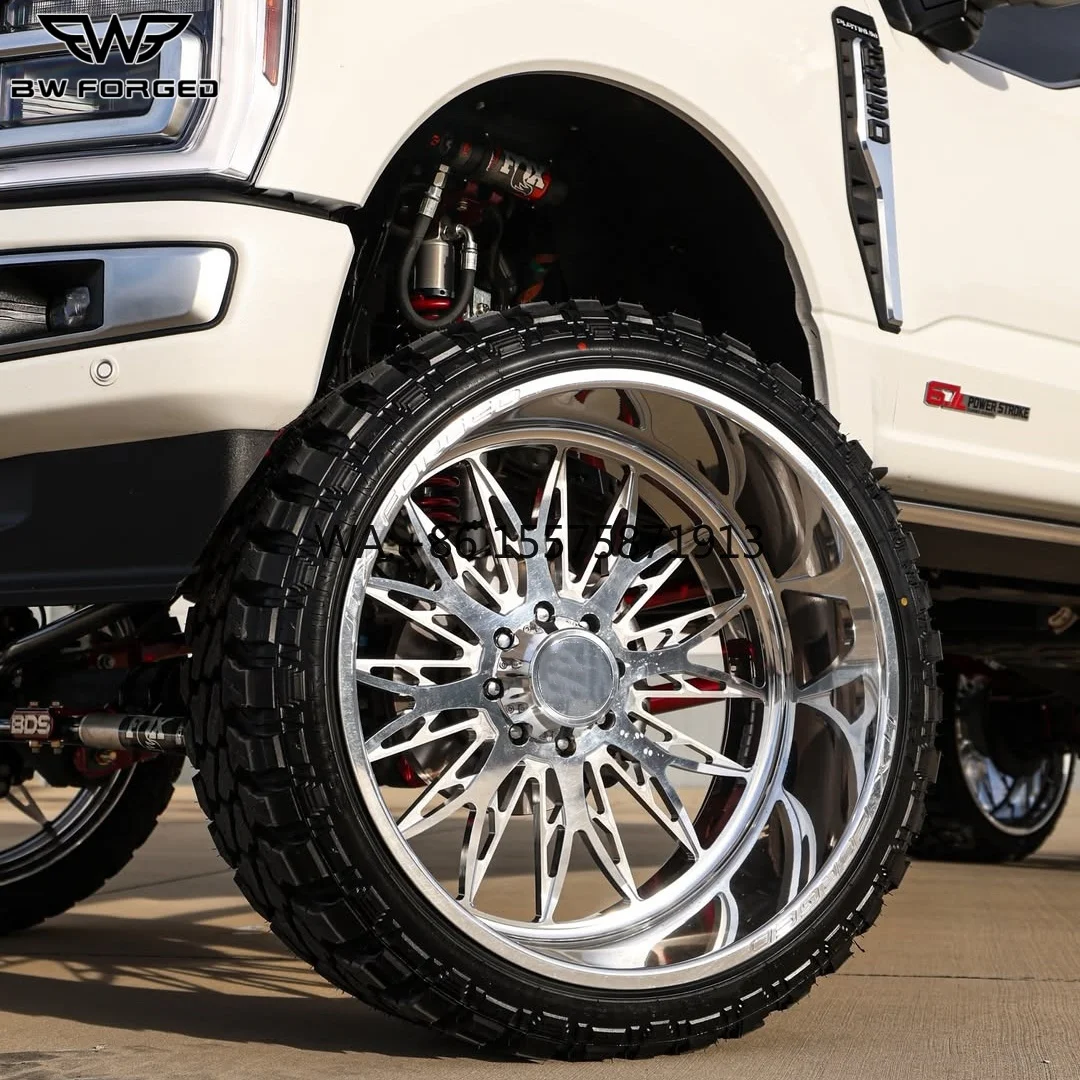 

Премиальные кованые хромированные диски для грузовиков с ЧПУ, 6x5.5, 20-30 дюймов, 24x12, сверхпрочные, с глубоким ободом, высокопроизводительные