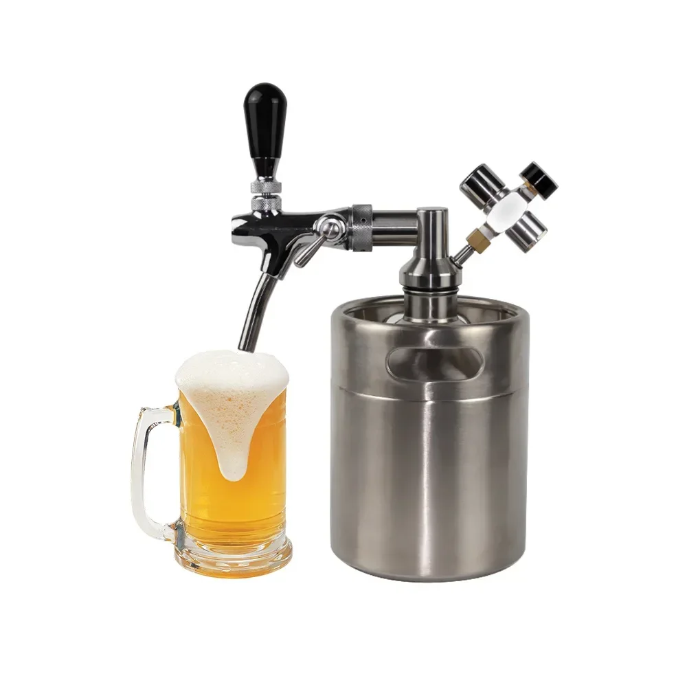 Spear set Stainless steel set Stainless steel barrel Wholesale processing 2L wine barrel wine ware manufacturer
