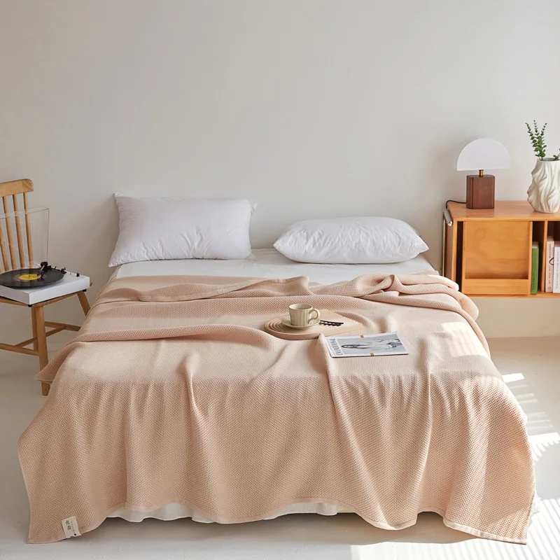 New Cotton Towel Blanket Soft and Comfortable Towel Quilt Sofa Blanket Blanket Summer Multifunctional Air Conditioning Blanket