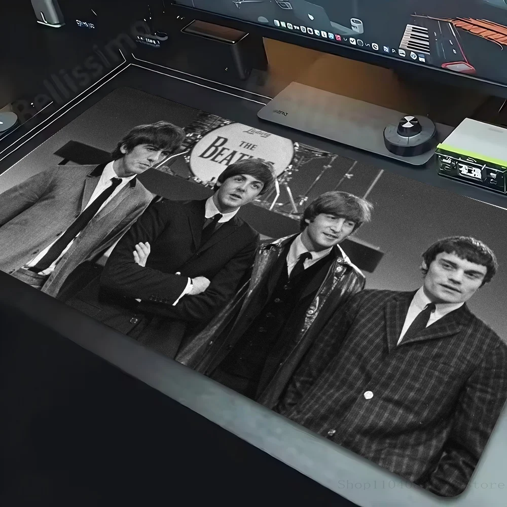 Band The B-Beatles Mousepad Non-slip Suitable For Office Computers Laptops E-sports Game Desk Mats XXL Keyboard