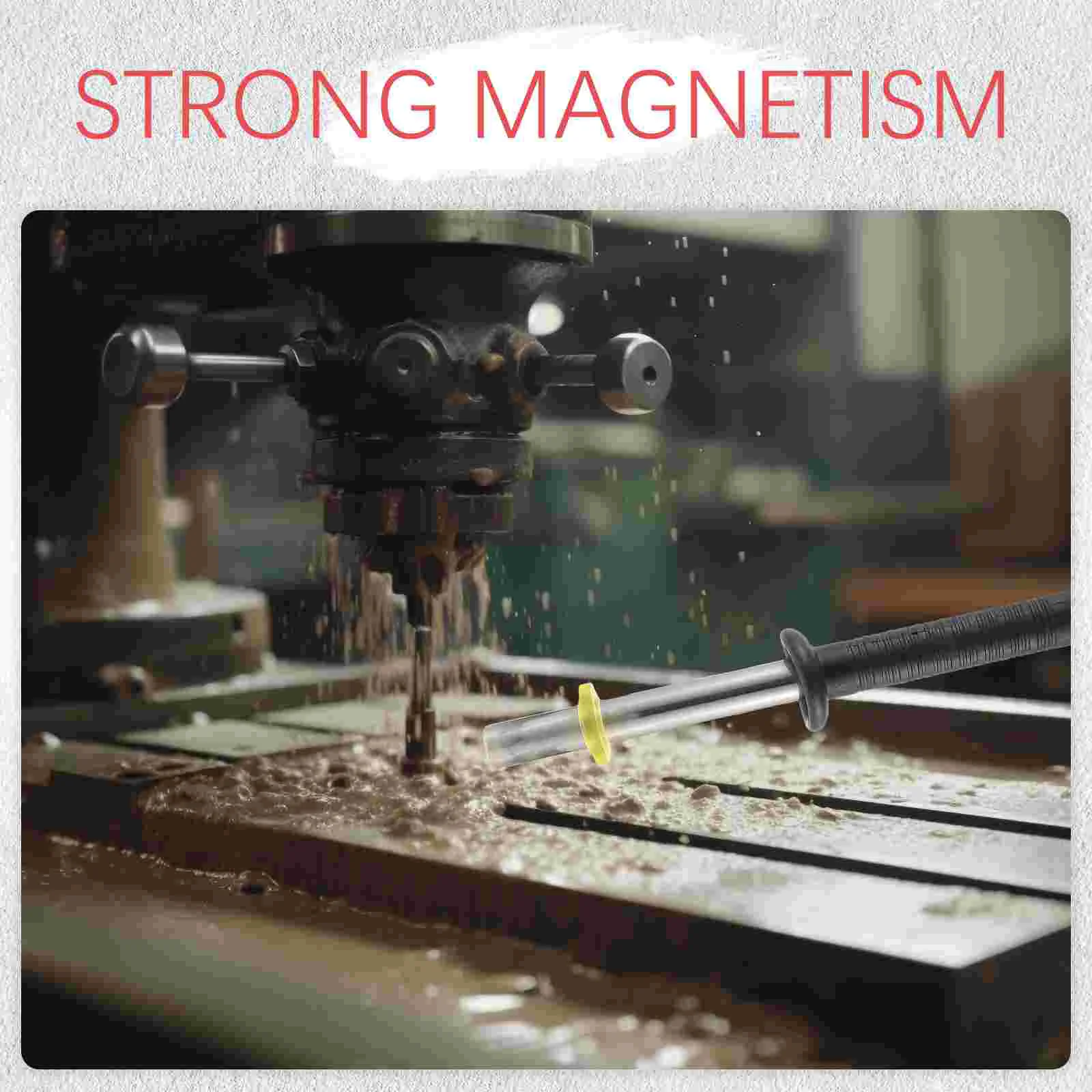 380Mm Strong Magnet Iron Absorber Swarf Collector Ndfeb High Chip Removal Tool Pick Up Rod Magnetic Retrieving Baton - Image 6