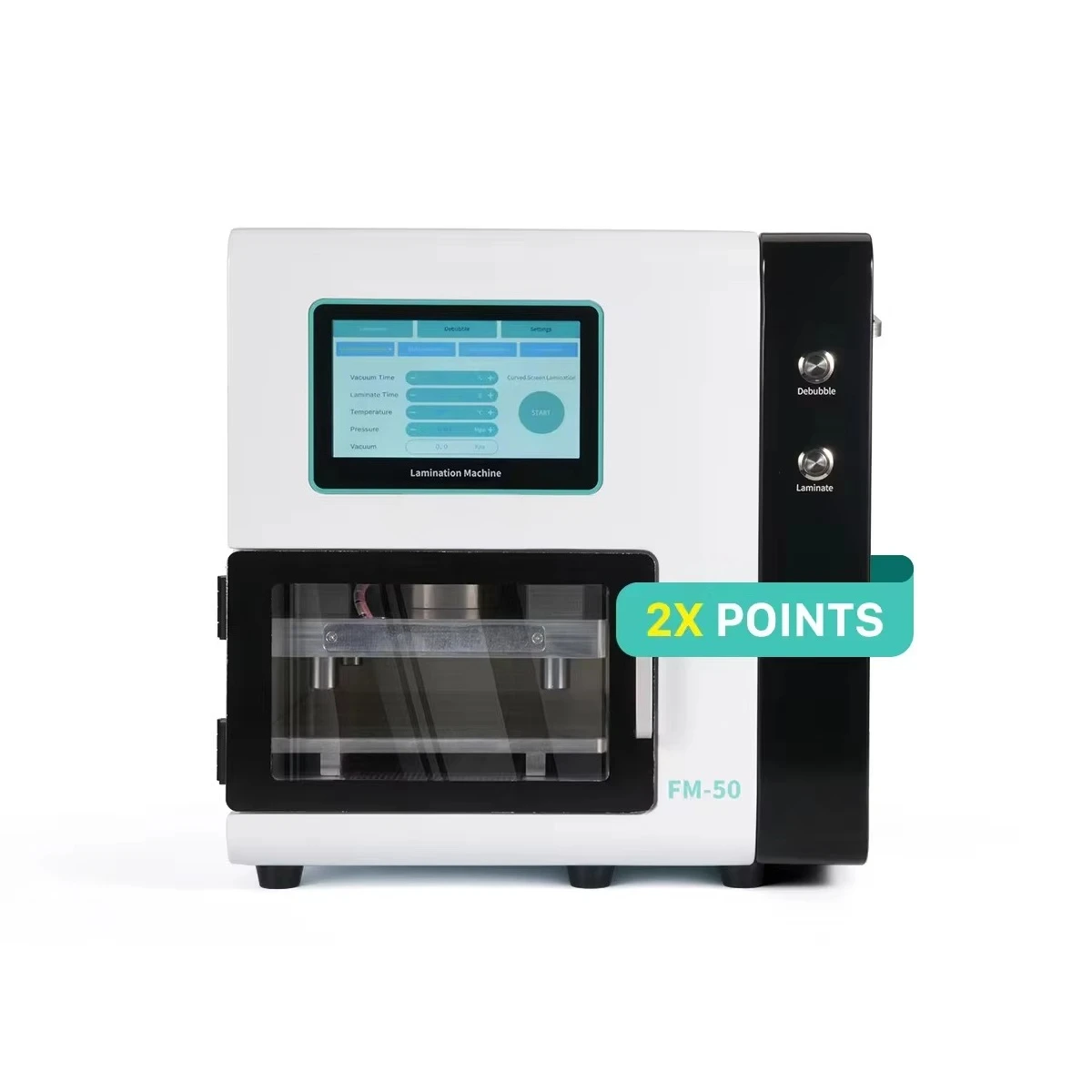 FM-50 Max Big Size 12.9 Inch OCA Laminator with Bubble Removal for Phone Curved/Flat Tablet Screen Refurbish Repair Tools