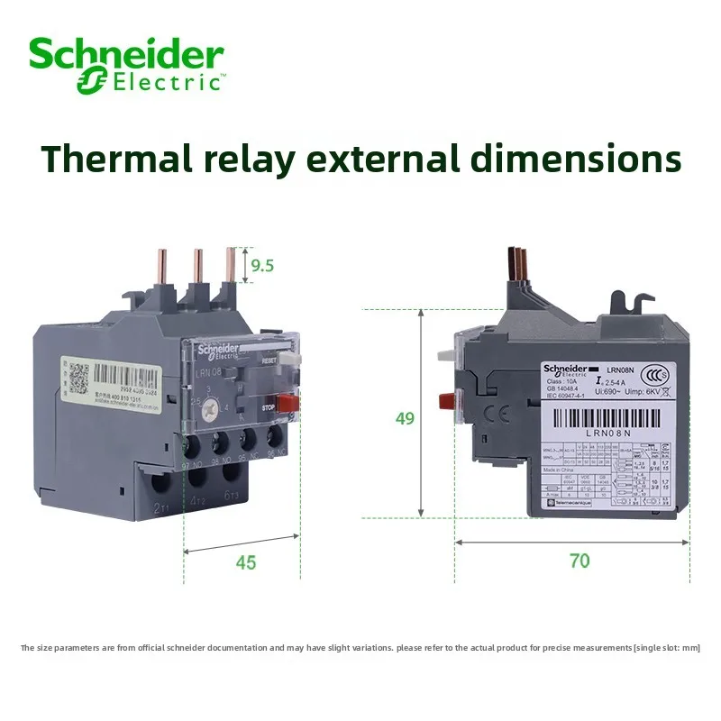 

Schneider Electric Thermal Overload LRN Series Relays High-Quality Power Supplies LRN10N LRN12N LRN21N LRN22N LRN32N LRN35N
