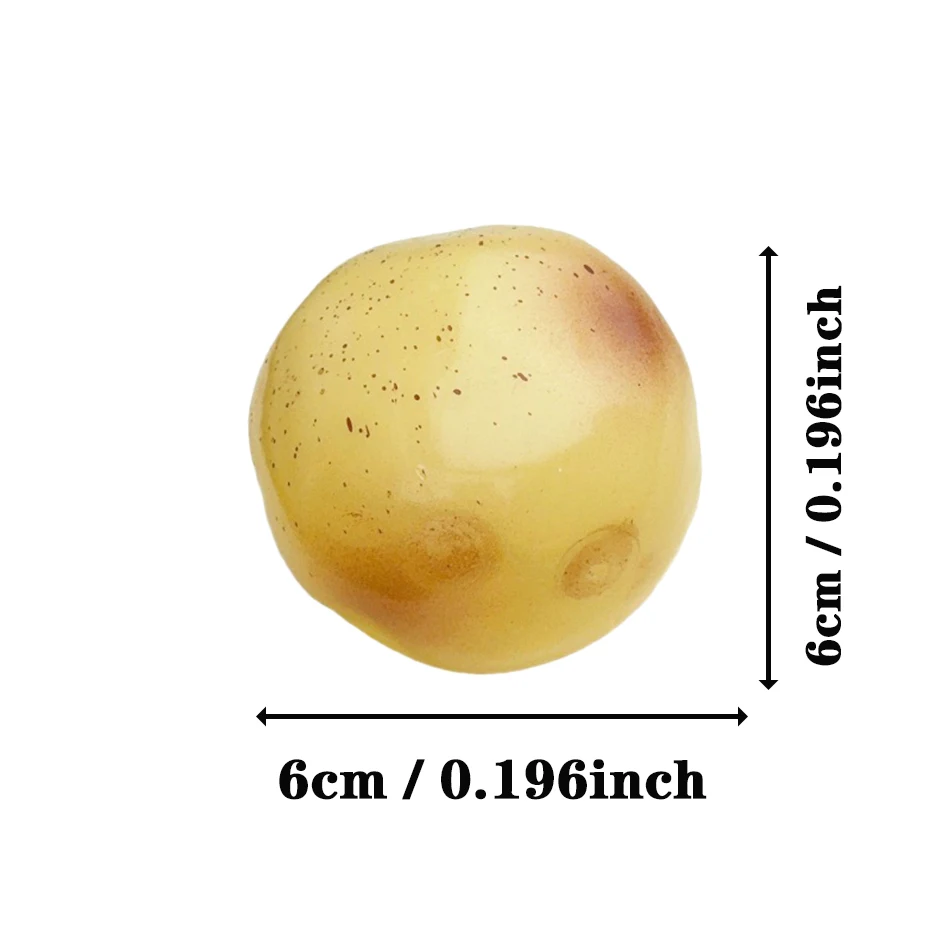 1-3PCS Cute Potato Squishy Stress Ball Vaseline texture moldable slow rebound soft touch sensory fidget toy for stress relief