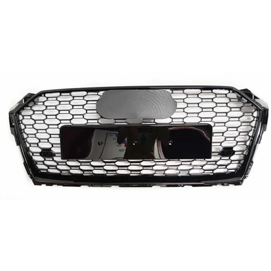 Front Bumper Grill Center Grille for  A5/S5 2017 2018 2019 2020 (Refit for RS5 Style) For RS5 Grill