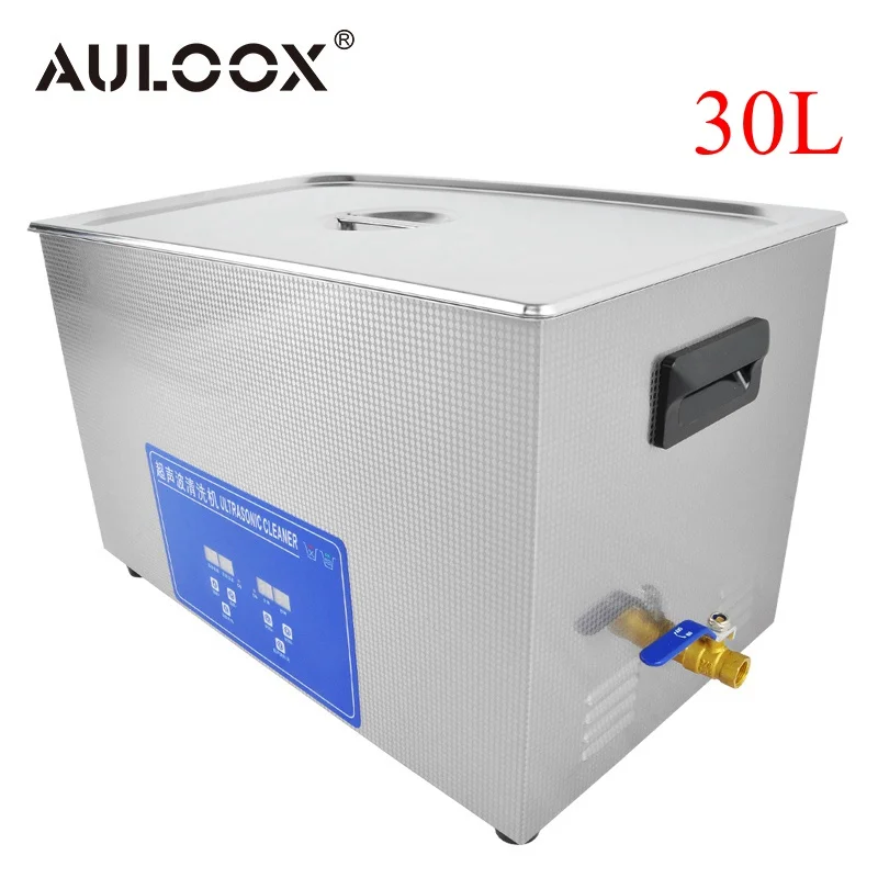 

30L Digital Ultrasonic Cleaner 40kHz Car Engine Bath Block Metal Oil Cylinder Parts DPF Washer Car Workshop Cleaning Machine