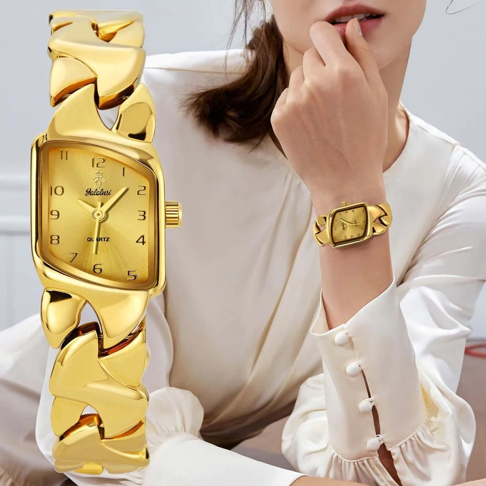 Yalalusi Niche Creative Fashion Women's Watches Stylish Rhombus Shaped Women's Watches New Arrivals часы женские наручные
