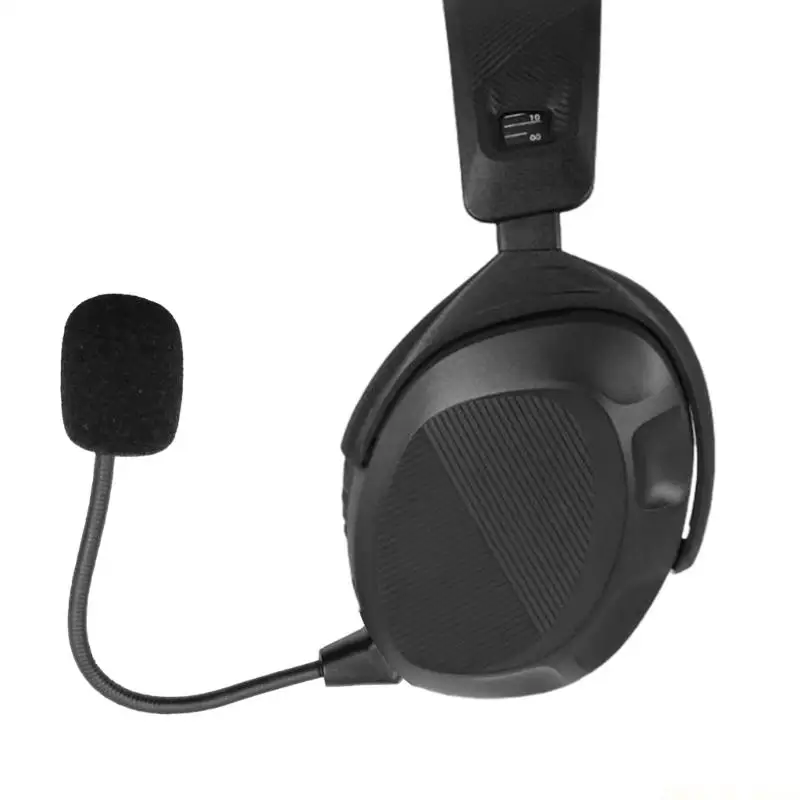M5TD Plugs & Play 3.5mm Port Microphone Replacement Adjustable Boom Arm For PC Gaming Streaming And Voice Chatting