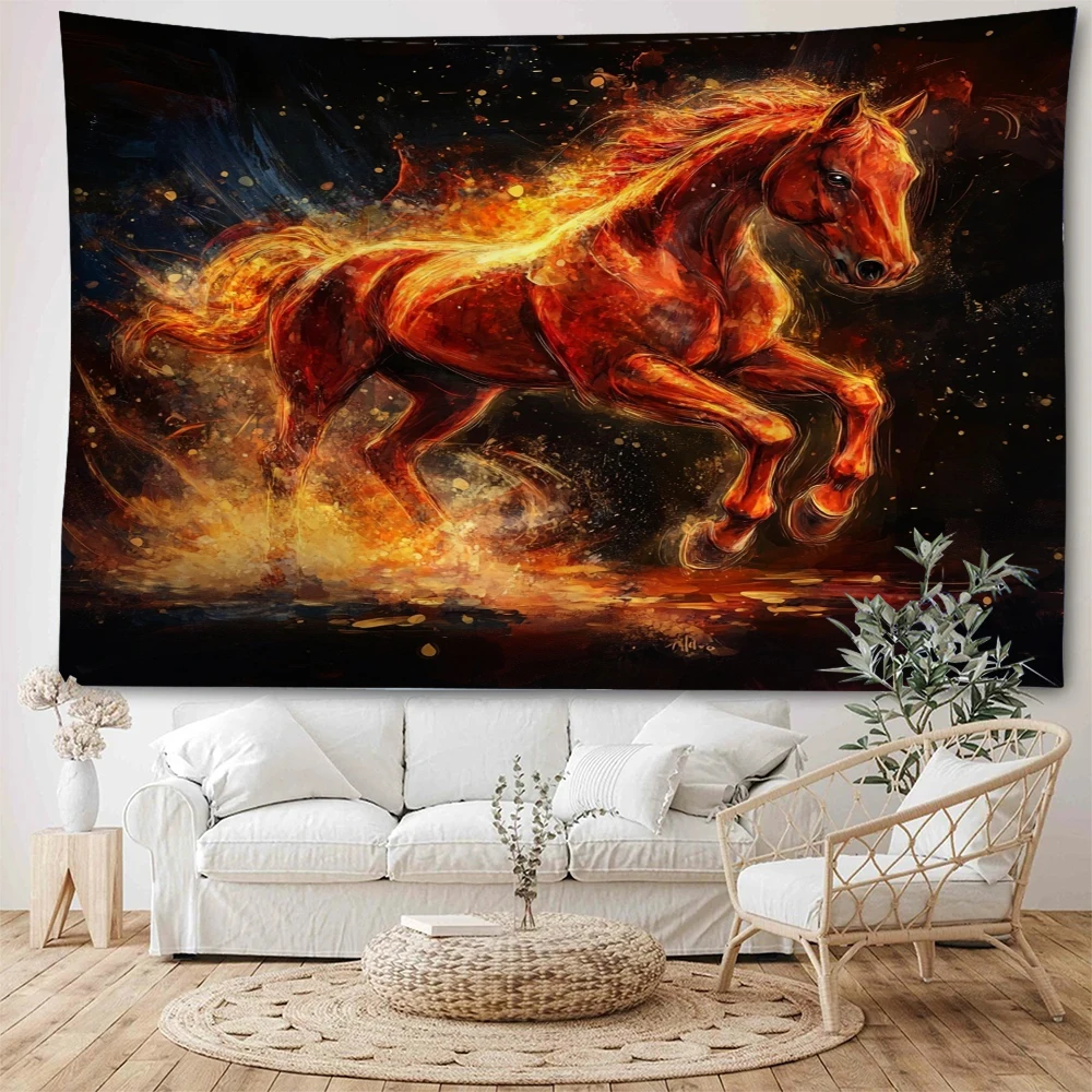 ม้าของเมอร์เซเดส-เบนซ์เดินผ่านพื้นที่ที่ชวนฝัน ท้องฟ้าเต็มไปด้วยดวงดาวในฝัน ม้าวิ่งก้าวเต้น และผ้าปูผนังตกแต่ง