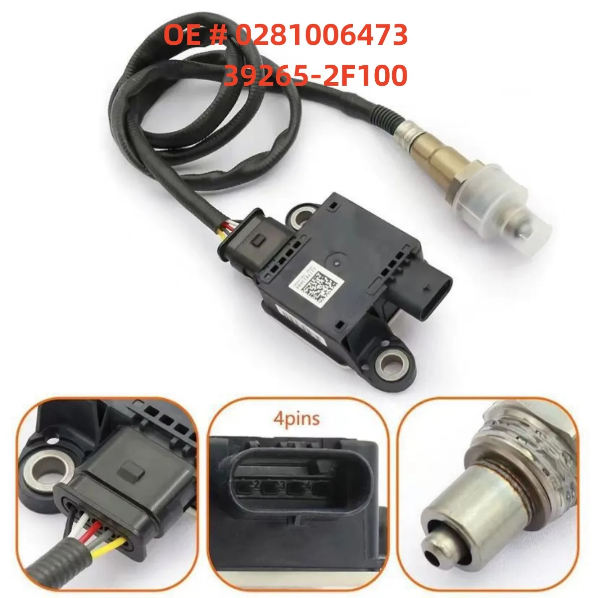 0281006473 39265-2F100 411810004 Particulate Matter PM Sensor for Hyundai KIA SEDONA YP Carnival 2.2 TD 2015-2018 0281006472