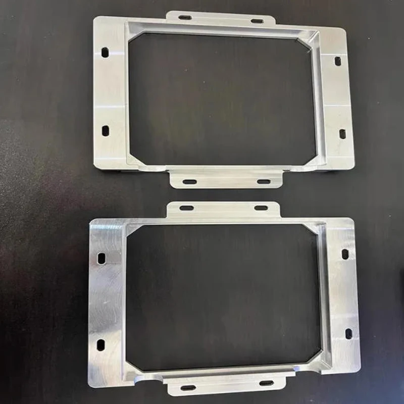 

Custom CNC Machined Aluminum LCD Plate Rapid Prototypes Aluminum CNC Milling Parts
