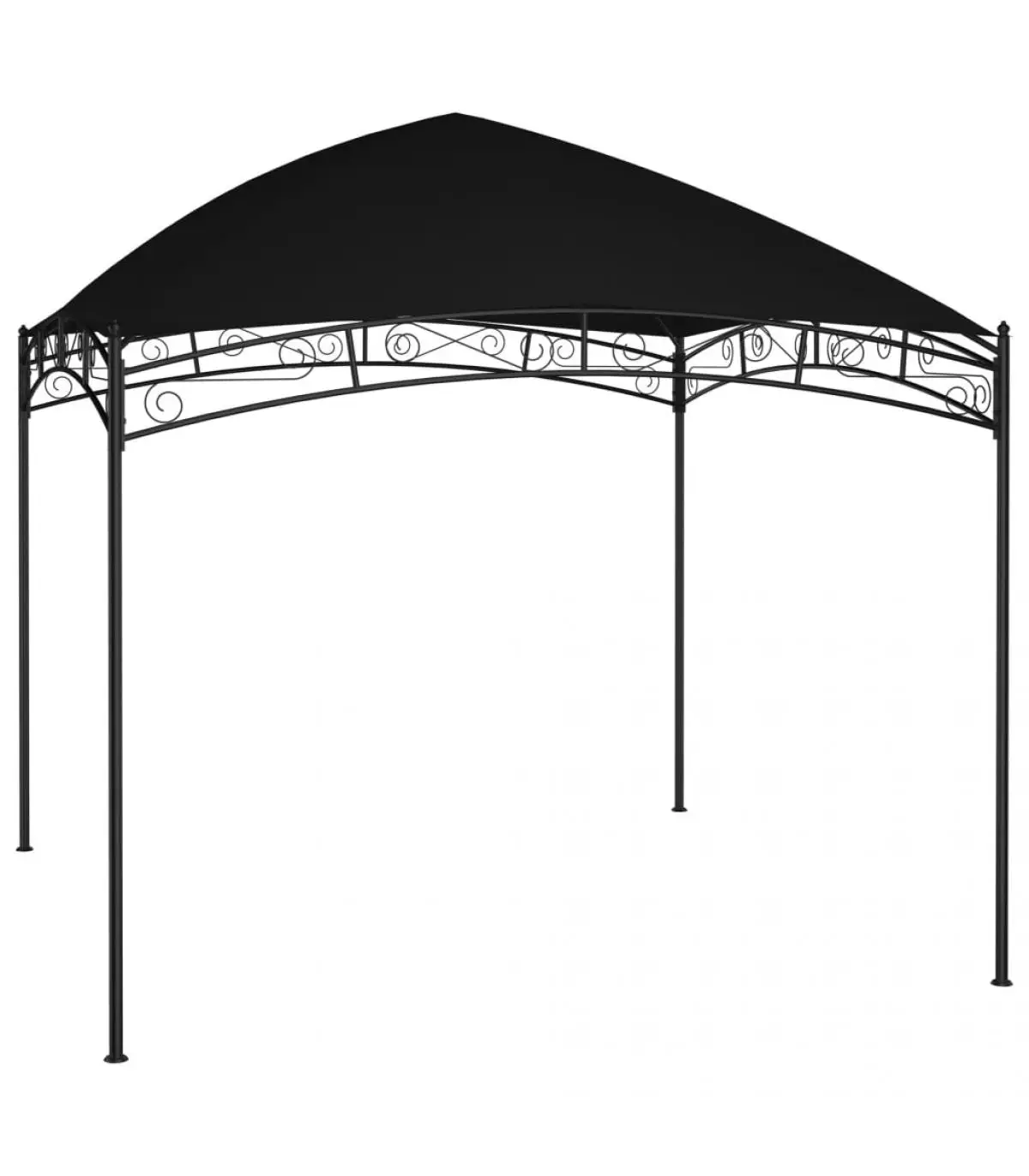 3x3 m 180g/m² anthracite gray garden gazebo tents