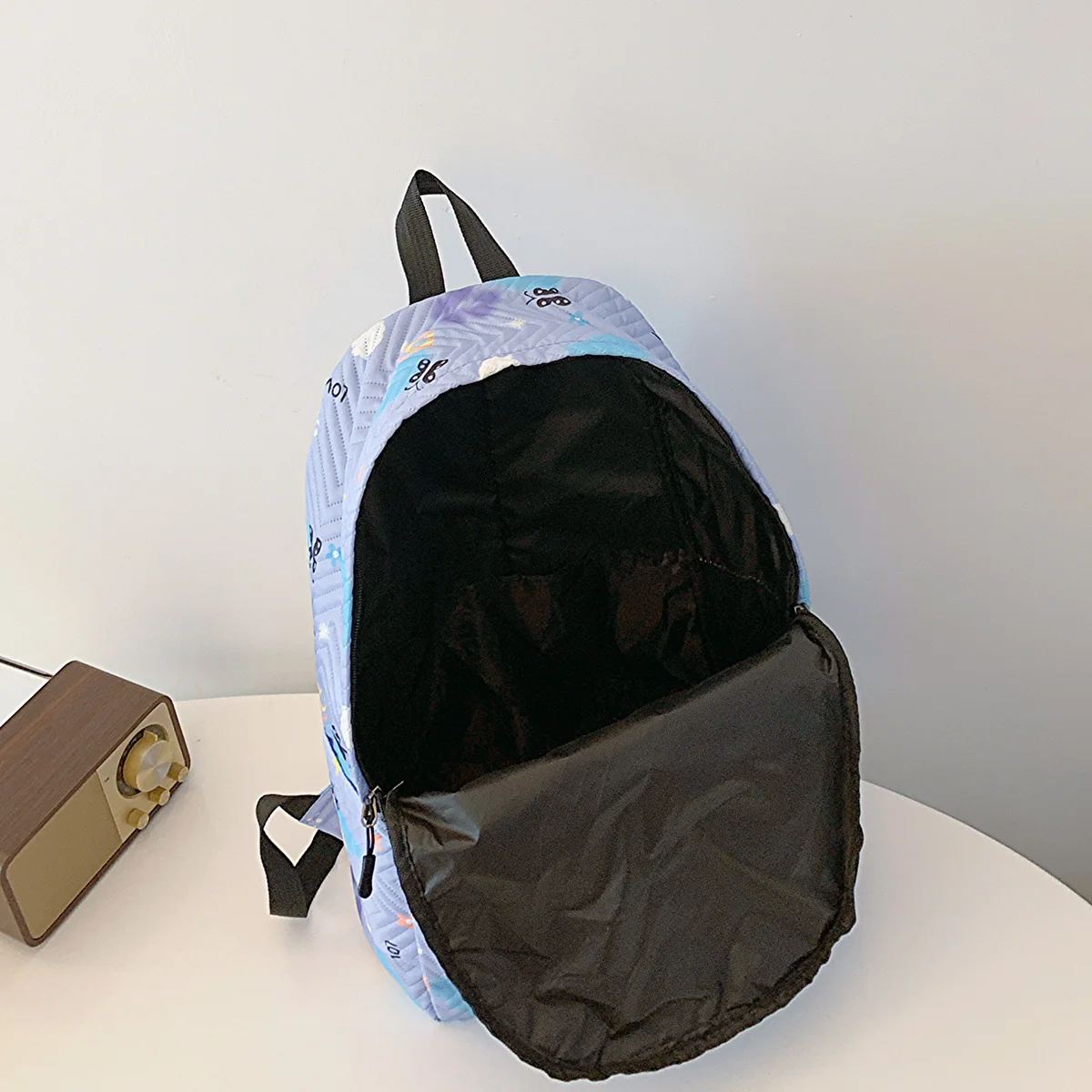 Fashion Bump Zipper Closure Backpack