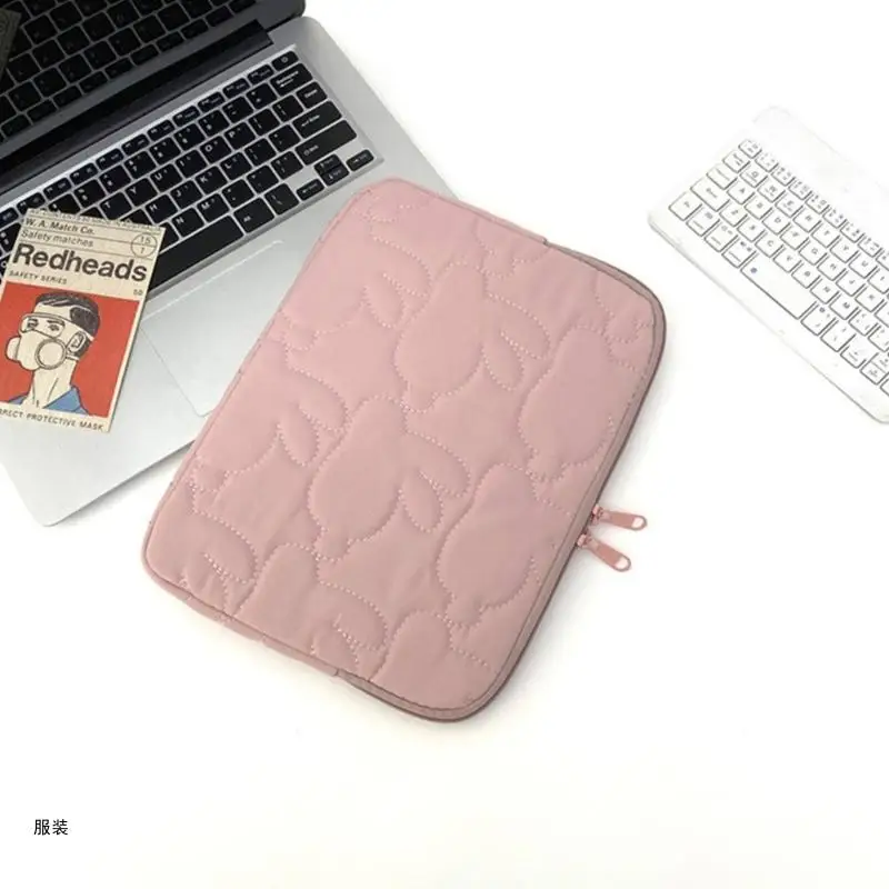 D0UD 11 13 Inch Schattig Konijn Laptoptas Beschermende Tas Tablet Cover Notebook Opbergtas voor Dames Meisjes