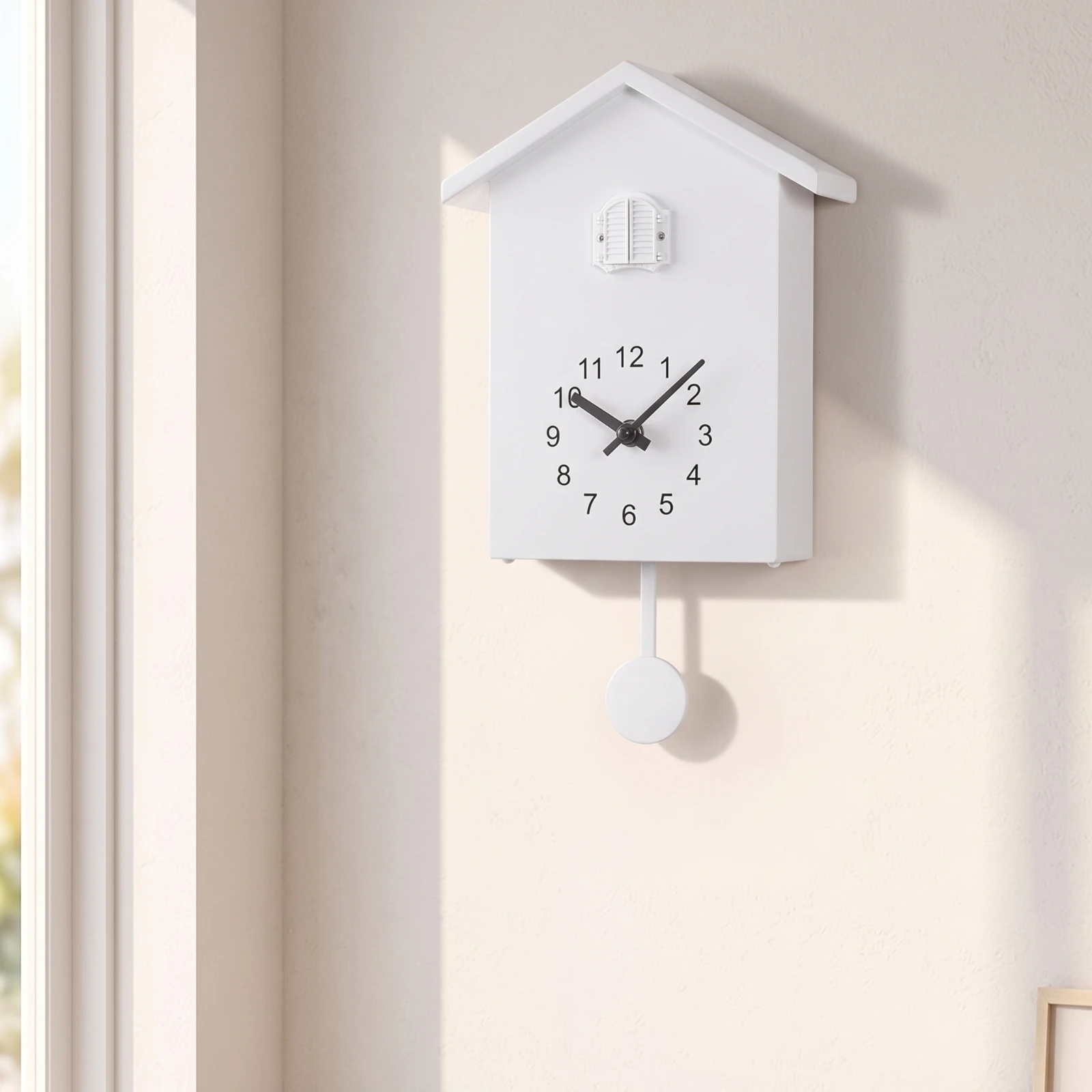 Wall Cuckoo Clock Minimalist Cuckoo Clock Decorative Nordic for Homeowners, Living Room, Study