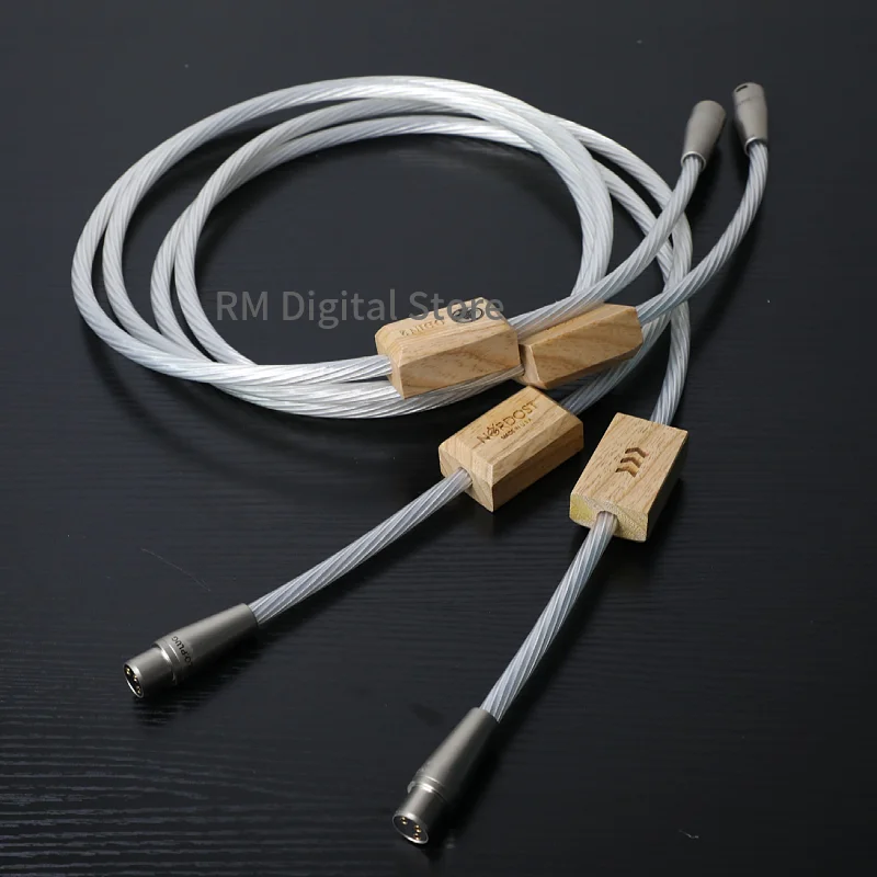 1 pair Nordost ODIN 2 HiFi XLR cable 7n silver plated conductor XLR gold plated male and female terminals