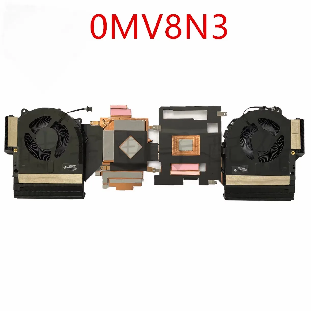 Original fan copper tube heat dissipation module 0MV8N3 MV8N3 GYXJ1 0GYXJ1 FOR DELL Dell Alien M17 R5 AMD