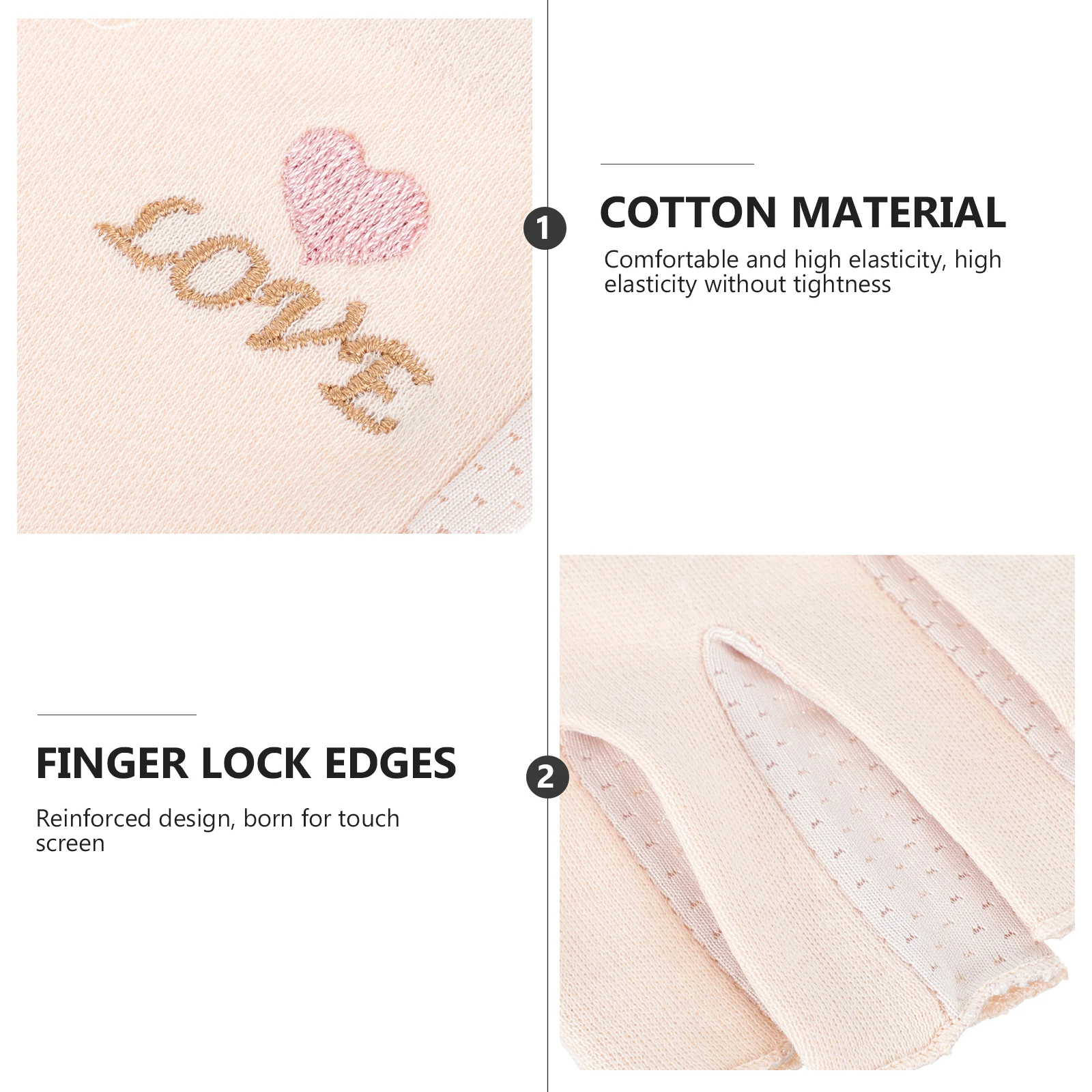 

1pcs 1Pair Uv Protection Manicure Gloves Nail Art Hand Lightweight Breathable Flexible Nail Beauty Accessory
