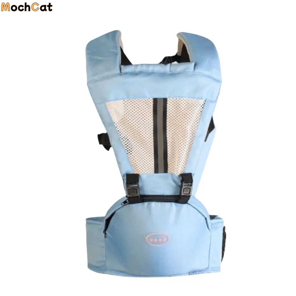 

Newborn Front Holding Baby Carrier Sling Design Soft Material Baby Waist Stool Infant Kangaroo Bag 360 Ergonomic Carrier