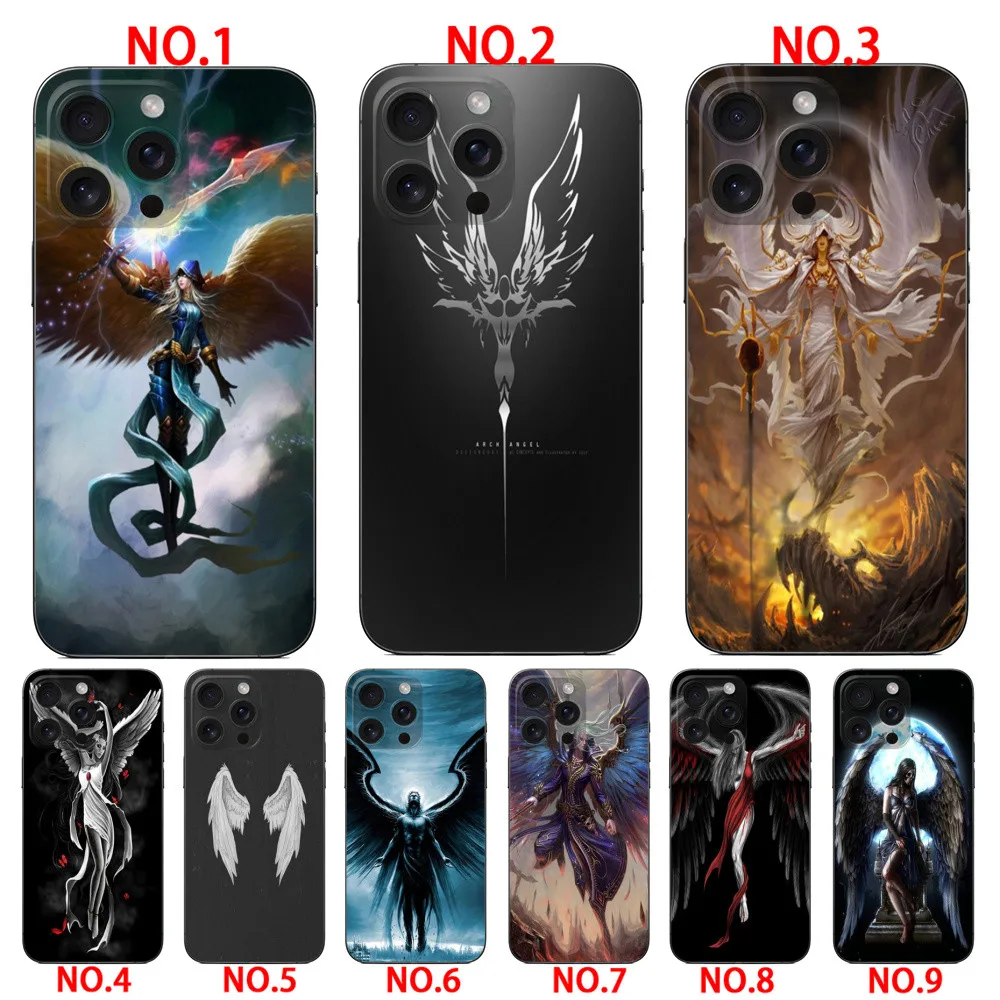 Angels  Wings phone cover  for iPhone 15 Pro 15 Pro Max 16 16 Plus 16 Pro 16 Pro Max