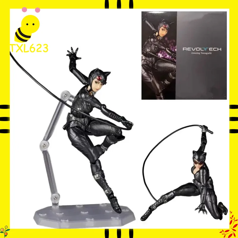 

Arkham Factory MAX Factory Kaiyodo Revoltech Yamaguchi Catwoman Action Figure Collectible Model Toy Customized Gifts for Fans