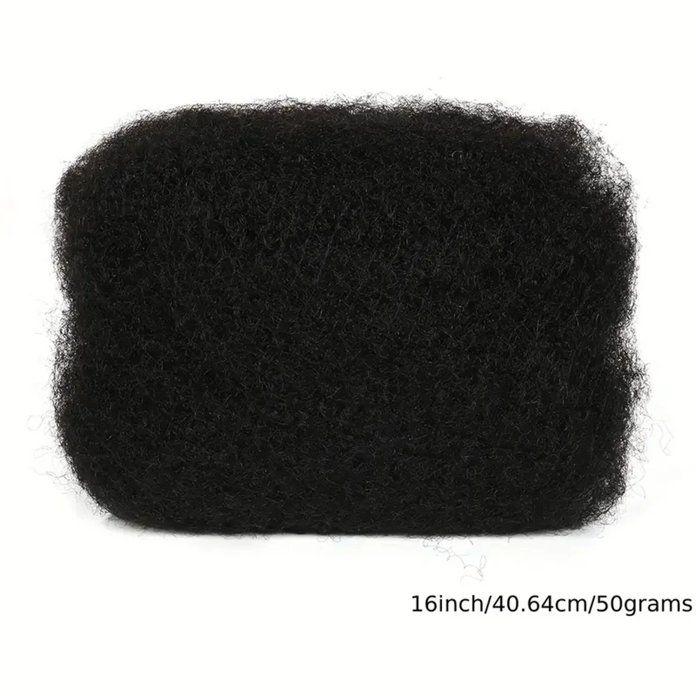 Afro Kinky Bulk Human Hair For Braid Twists Mongolian Curly Hair Extension Hair for Dreadlock Extension Create Dreadlocks