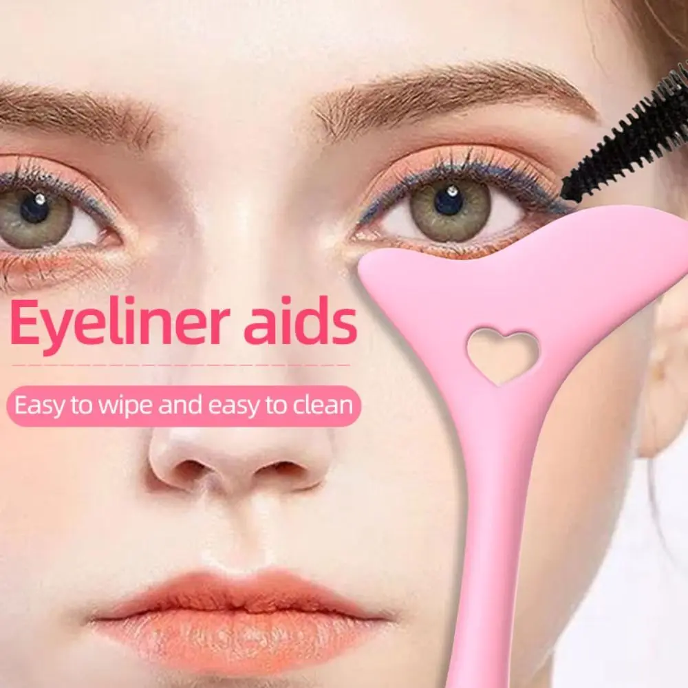 2 szt. szablonów do eyelinera 2w1, końcówki do efektu kociego oka, silikonowy aplikator do cieni, pomocy w nakładaniu tuszu do rzęs, aplikator do kremu do twarzy, przyrząd do nakładania sztucznych rzęs