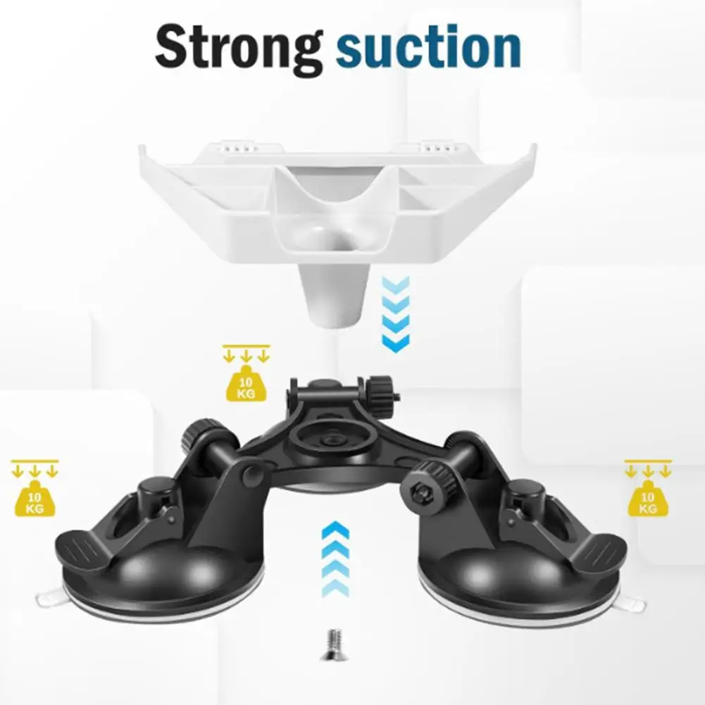 Kit de montaje en techo para Mini adaptador StarLink y soporte de Base con ventosa inferior para montaje por satélite de Internet StarLink MINI I3K8