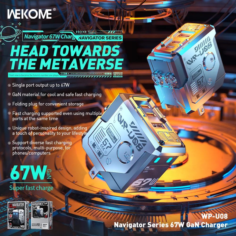 67W Gan Charger Mec… - image