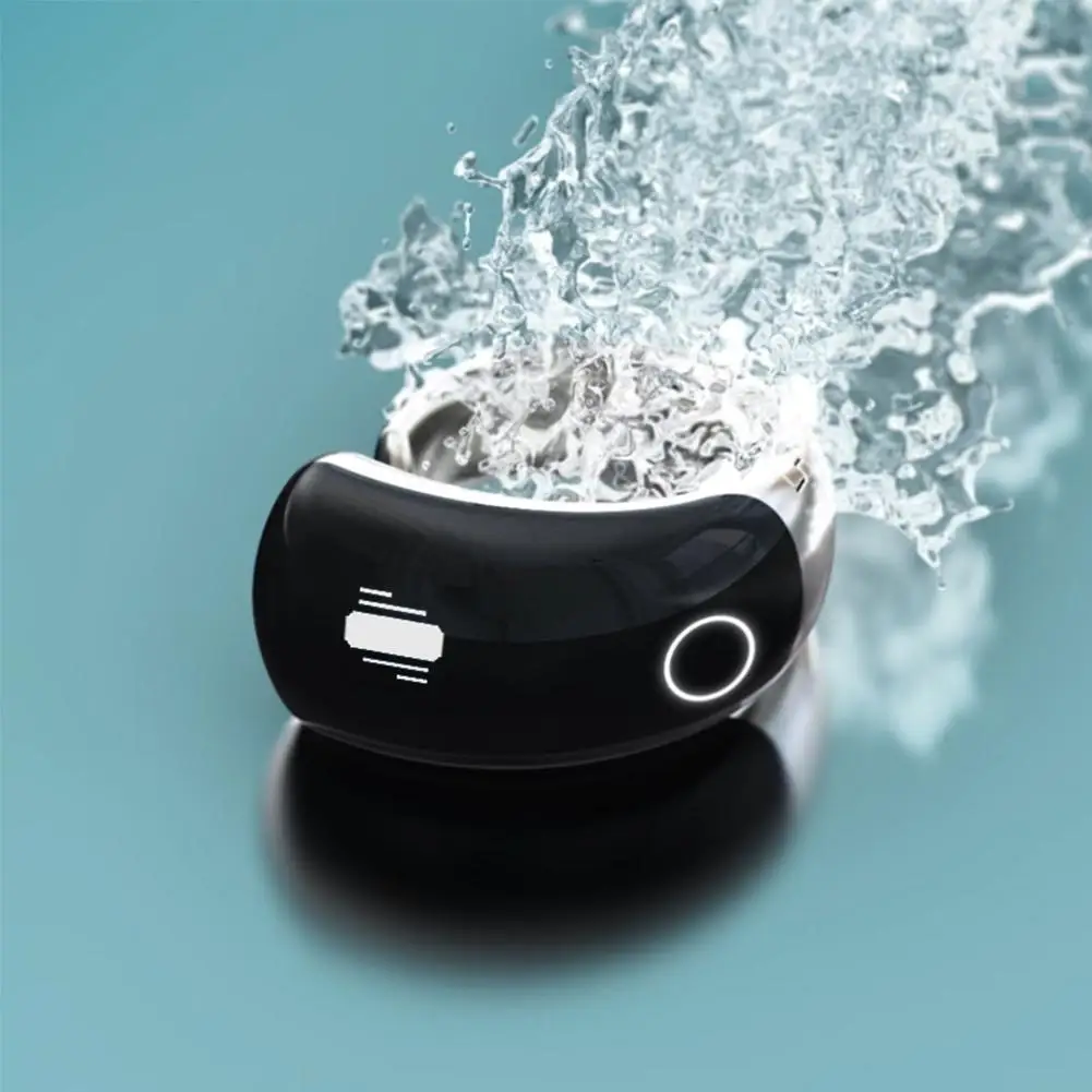 Digital Counting Smart Rings Multifunctional Steps, Exercise Times, Heart Rate LED Display Reminder For Sports Fitness