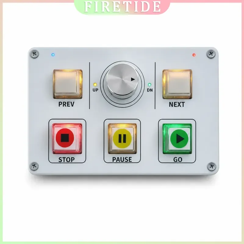 MIDI Keyboard Controller for Stage Audio Control QLab Playback Music Performance Professional USB Interface Compact Design