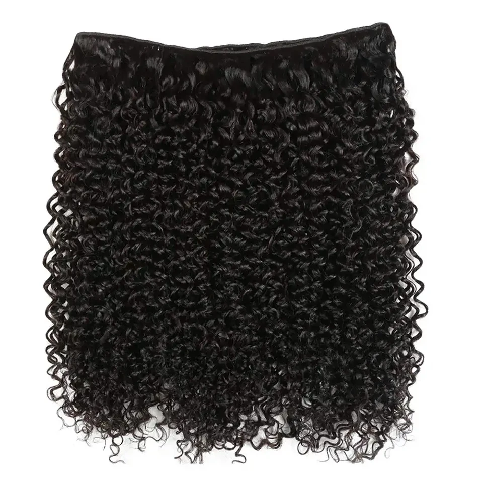 Mongolian kinky Curly Human Hair Bundles Raw Vietnamese Unprocessed Burmese Hair Bundle Virgin 11A Double Drawn Weave Extensions