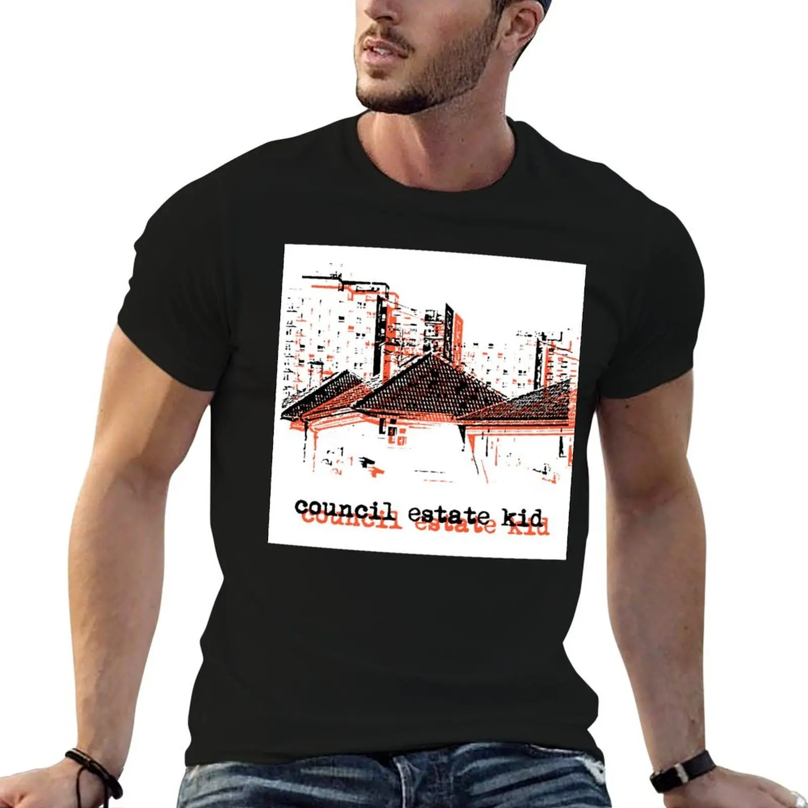 

Council Estate Kid T-Shirt graphic t shirts for man cotton t shirts high quality T-Shirt