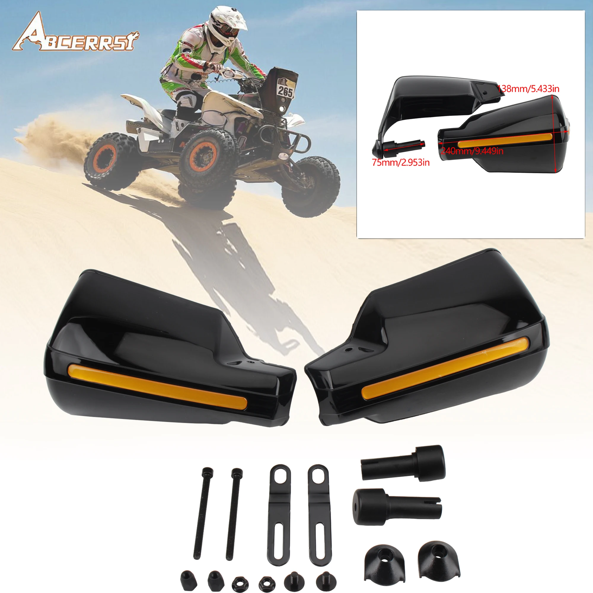 

Enduro Handlebar Guard Accessories For SUZUKI Burgman 650 125 150 200 250 AN650 AN125 AN200 Supermoto Modification Accessories